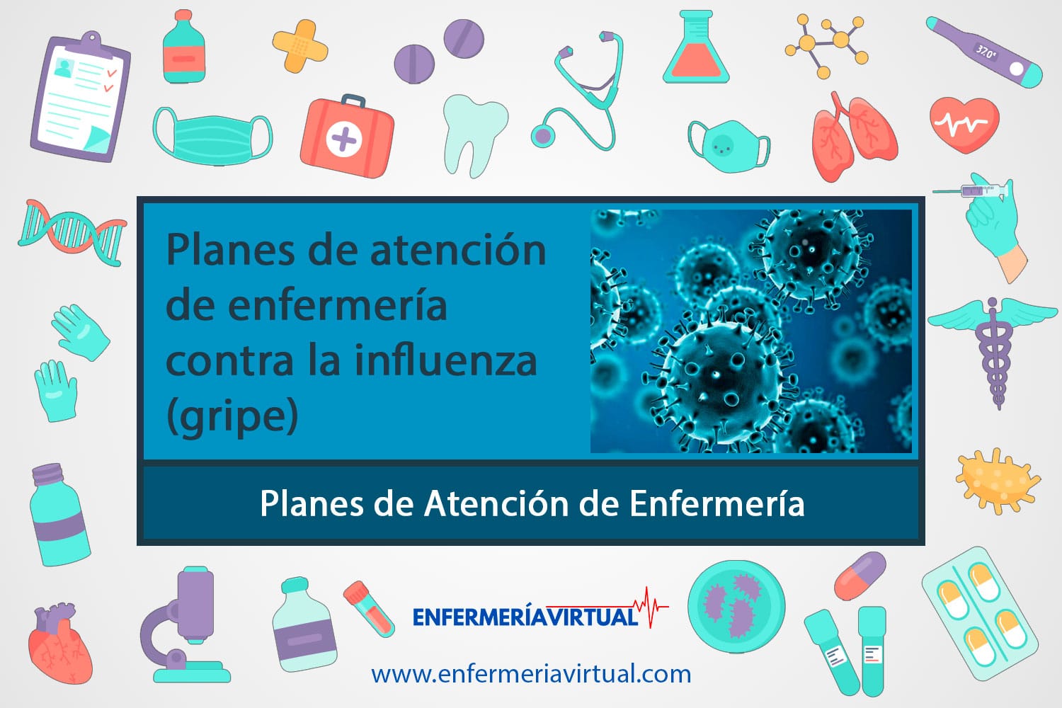 Planes de atención de enfermería contra la influenza (gripe)