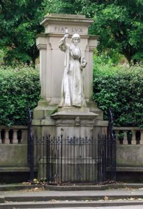 Florence Nigthingale Estatua, London Road, Derby