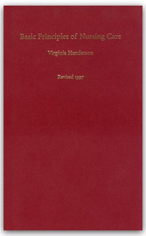 Portada del libro Principios básicos de enfermería de Virginia Henderson